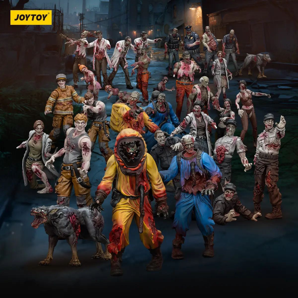 HiPlay JOYTOY Dark Source Zombie One Twenty Fifth Scale Action Figures