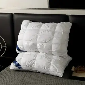 Luxury Hotel-Quality Queen Bed Pillows Soft Down-Alternative Fill with Cooling Ergonomic Support for Comfortable Nights