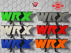 WRX Key Hanger – Premium 3D Printed Wall Mount | Multiple Colors | Carbon-Fiber Accent | Lifetime Warranty