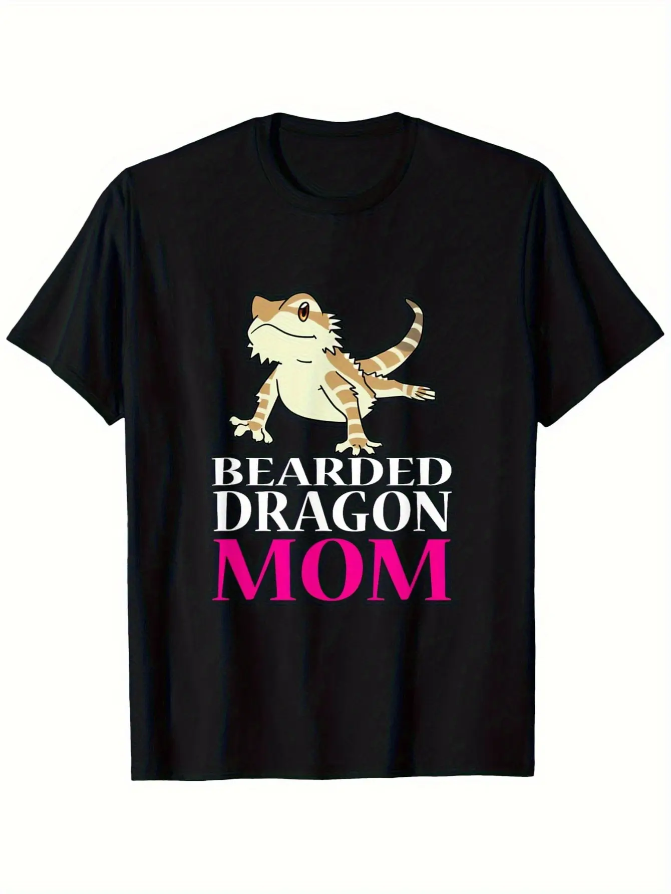 Funny Men'S _Bearded Dragon Mama_ Graphic T-Shirt
