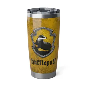 Hufflepuff Hogwarts House Potter Stainless Steel Vagabond 20oz Tumbler Drinkware Flasks