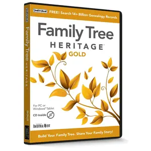 Individual Software  Family Tree Heritage Gold 16 PC Software