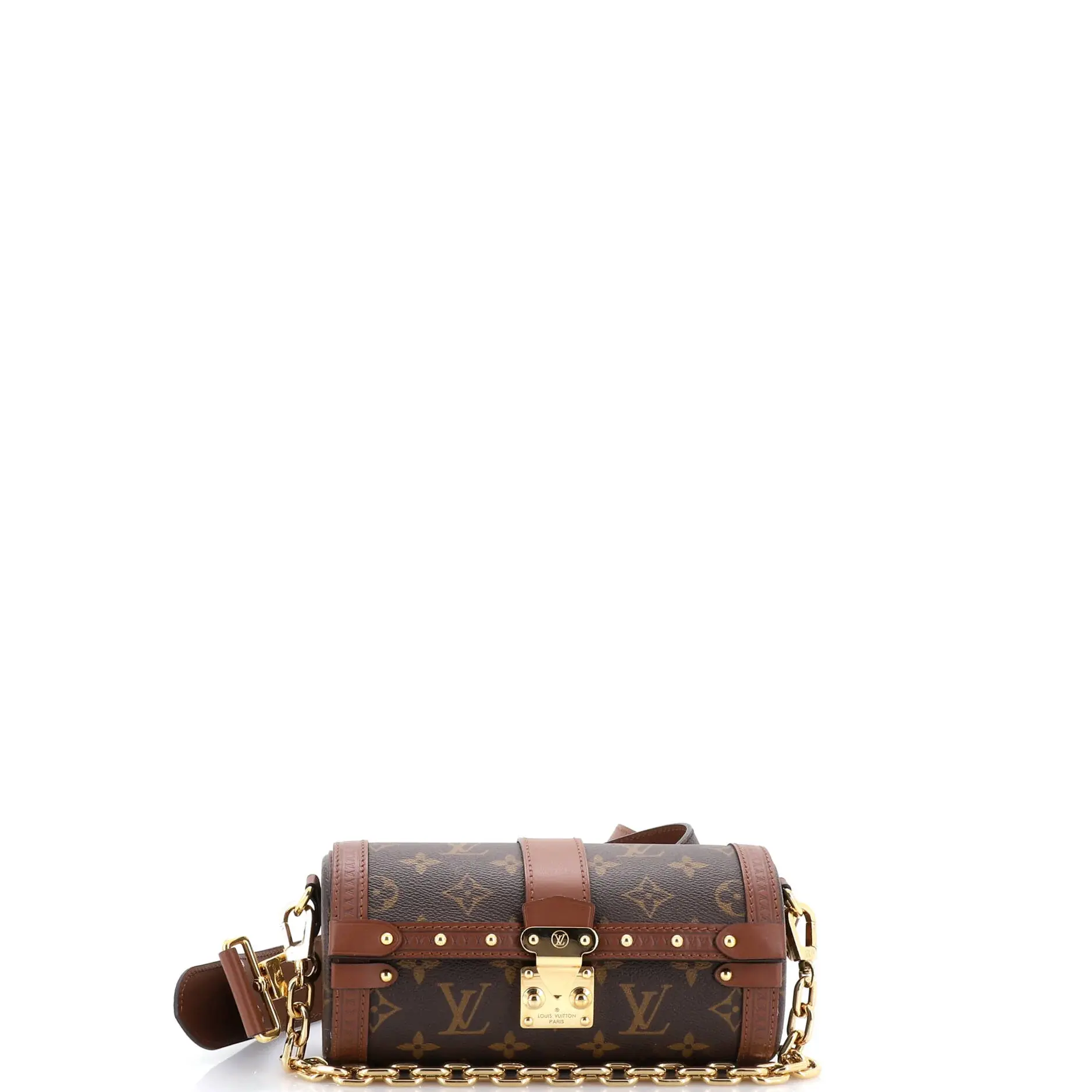 Pre-owned Louis Vuitton Canvas Coated Shoulder Bags Papillon Trunk Bag Monogram Canvas by Rebag