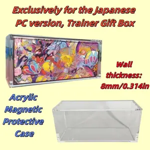 Strong Magnetic Acrylic Protective Case Suitable for Japan Version Tohoku/ Hiroshima/ Fukuoka (Kanazawa Anniversary Special Box) Dedicated Display Case 8mm Thickening