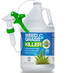 Blue Springs Vinegar Weed & Grass Killer | Fast Acting & Ready to Use Formula is All Natural