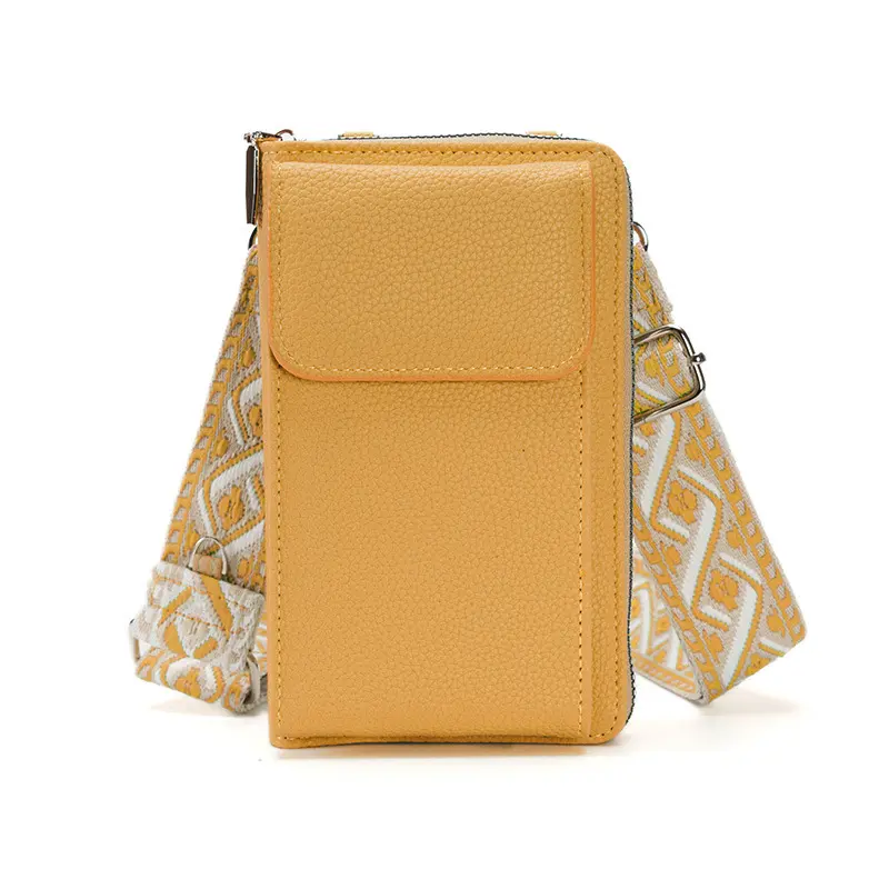 Yellow phone bag