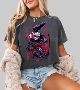 Asta two mode Black Clover Anime art Character T-Shirt