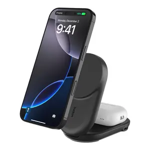 Belkin UltraCharge 2-in-1 Foldable Magnetic Charger with Qi2 25W