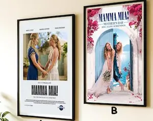 Mamma Mia (2008) Movie Poster| Canvas Poster| Unframed Movie Poster| Art Poster Gifts for her/his| Artistic Gifts