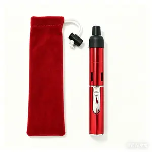 Slim Pen-Style Windproof Mini Lighter | USB Rechargeable, Great for Camping & Outdoor Trips. Practical Emergency Fire Tool with Included Storage Pouch