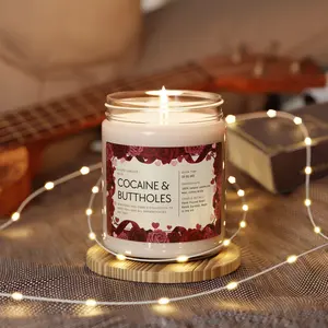 [Sale Up To 35%] Funny Adult Humor Soy Candle, 9oz Scented Candle, Unique Gag Gift for Friends, Birthday or Housewarming Candle, Self Care Humor Gift