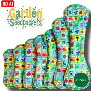 PAD GARDEN SEED PACKETS (MINKY)
