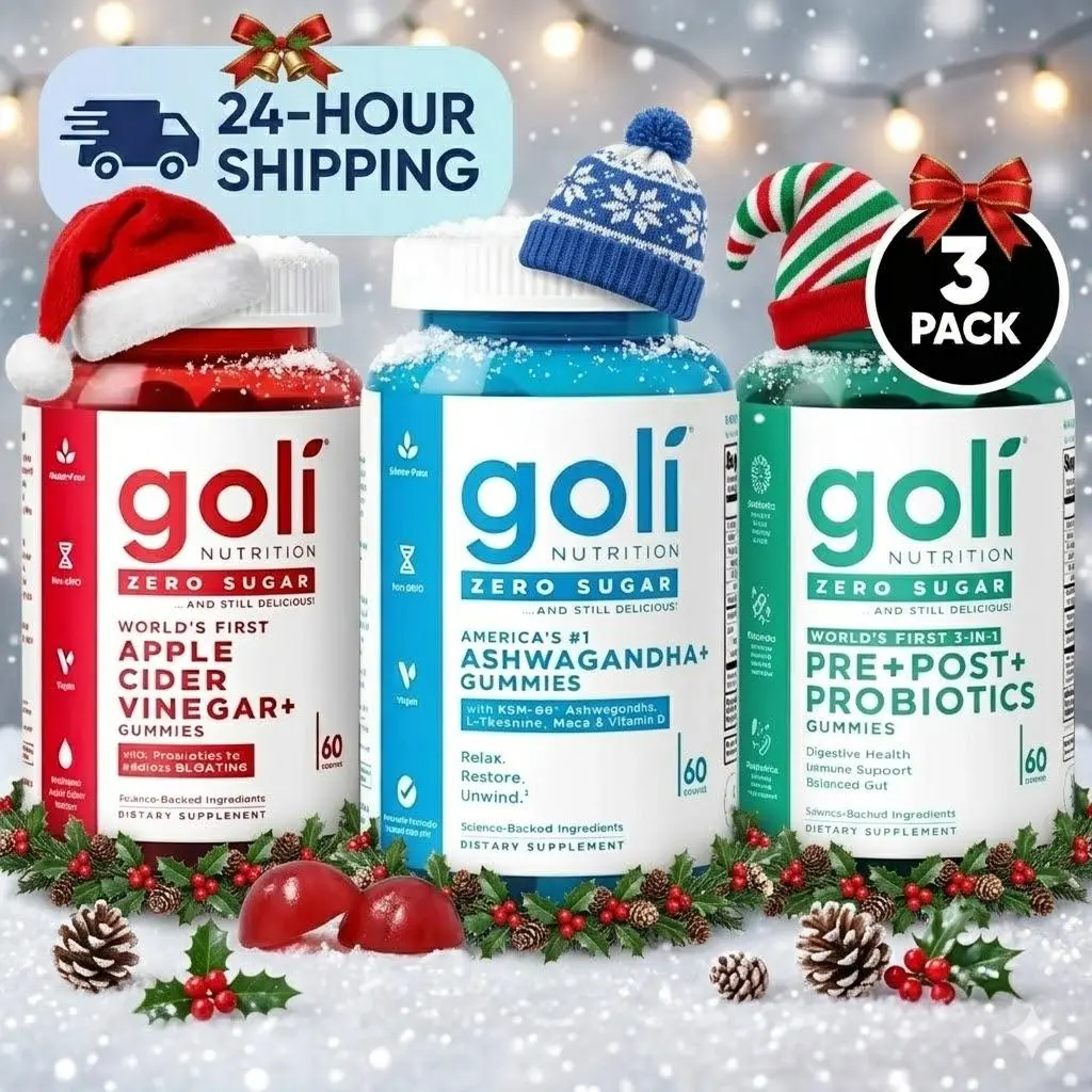 Zero Sugar Best Seller Trio - World's First 3-in-1 Pre, Post, Probiotic, Apple Cider Vinegar with Vitamin B12 and Probiotics To Address Bloating, Ashwagandha & L-Theanine, Vitamin D gummies. Gluten-Free, Vegan, Non-GMO & Gelatin-Free