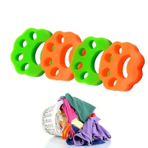 Paw Shaped Pet Hair Removal Laundry Ball, 4 Counts/set Reusable Pet Hair Remover for Clothes, Carpets, Household Items, Dog & Cat Grooming Supplies