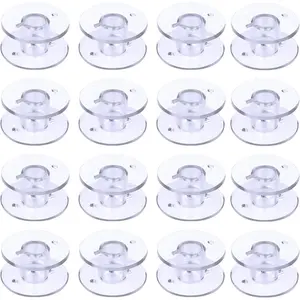 100 count Bobbins, Bobbins for  Sewing Machine, Plastic Bobbin, Sewing Bobbins Class 15 Bobbins, Bobbins for  Sewing Machine Bobbins for Sin-ger/Bro-Ther