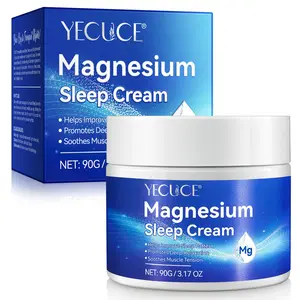 Yecuce Magnesium Cream for Muscle Relaxation and Body Care, Suitable for All Skin Types, Hydrating Balm for Tension Relief