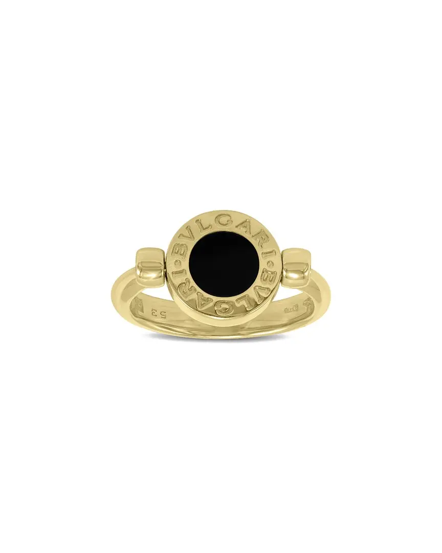 Bvlgari 18K Onyx Ring Bvlgari 18K Onyx Ring