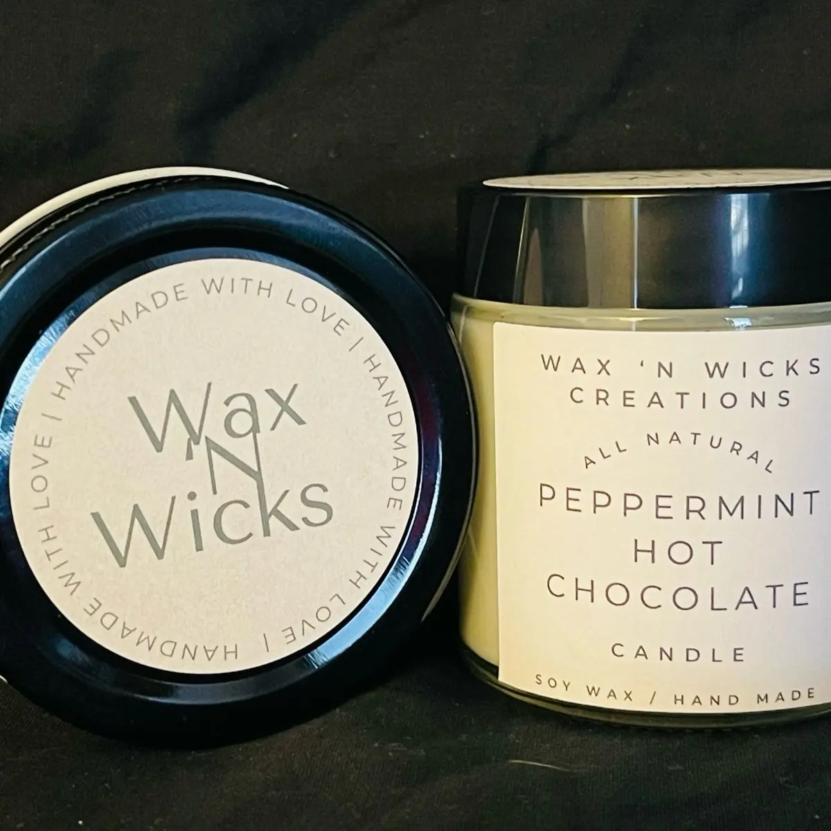 Peppermint Hot Chocolate 3oz Candle