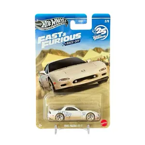 Hot Wheels Silver Series 1995 Mazda RX-7 Fast & Furious Race-off 1:64 Diecast Car