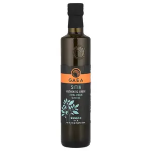 Gaea Sitia Extra Virgin Olive Oil, Rich, 16.9 fl oz (500 ml)