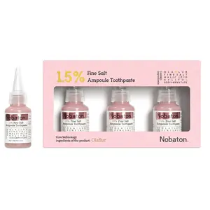 15% Fine Salt Ampoule Toothpaste | Fresh Breath & Deep Clean Oral Care
