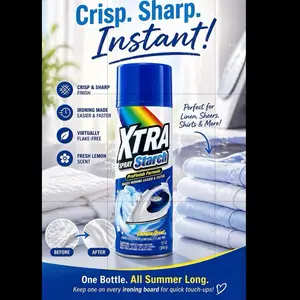oz.  Chase's Home Value Spray Starch, 12-oz.