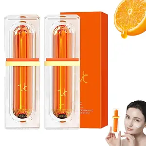 Japanese Vitamin C Makeup Tone Up Cream, Japanese Vitamin C Instant Glow Cream,  5 in 1 Moisturizing Brightening Concealer, Long-Lasting Hydrating For All Skin Type