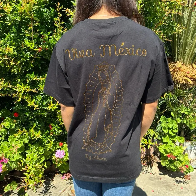 Viva Mexico by Alucin (rhinestone shirt) unisex shirt