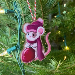 Christmas Mouse Ornament