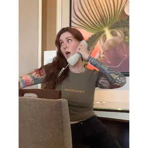 I Sorta Like Gingers Crop Top
