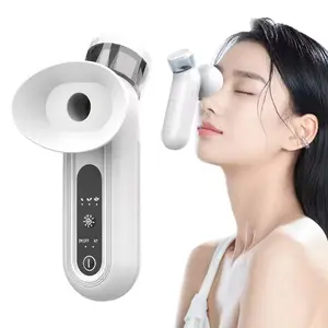 Portable Nano Eye Mist Sprayer Ion Hot Compress Moisturizing Facial Care Humidifier Relieve Dry Eyes, Eyelash Growth Enhancer
