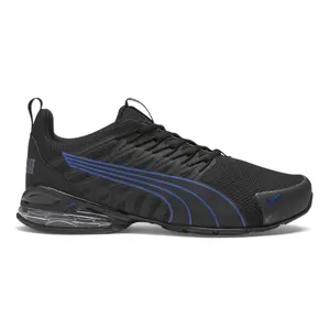 PUMA Mens Voltaic Evo Wide Running Sneakers Shoes - Black