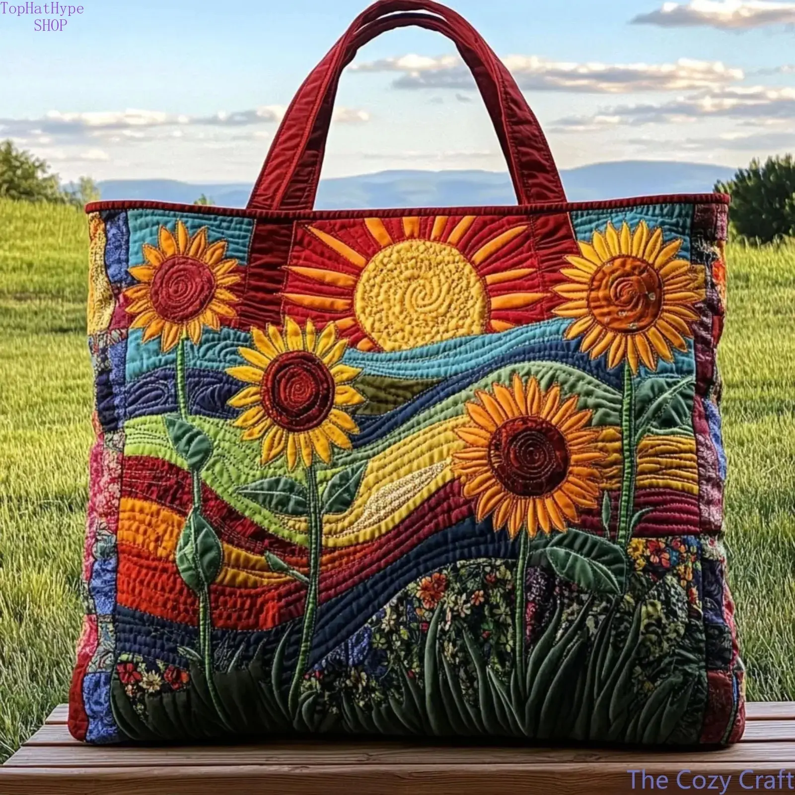 Women's Boho Chicken Print Canvas Tote Bag - Lightweight Large-Capacity Shopping Bag for Travel, Daily Use, Tote Bags