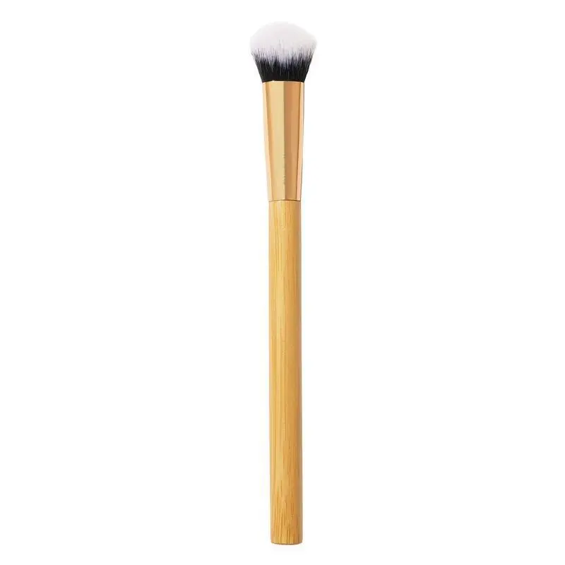 concealer paw brush - angled for seamless application