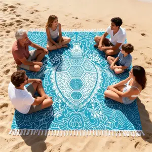 Extra-large Turkish beach towel blanket made of cotton, huge size XL, sand-proof towel, huge linen XXL. Suitable for adults, ideal for camping and travel. A must-have accessory for luxury travel gear.