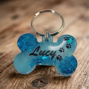 Animal identification tags for livestock - durable, waterproof plastic animal ID markers with sequential numbering for farm management