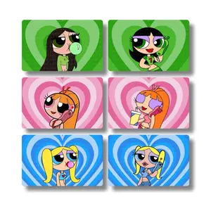 Y2K Cute Card Skin - Premium Vinyl Sticker with Large Chip, Water Resistant, Long Lasting, Available in Various Colors Anime Diy Decal Film