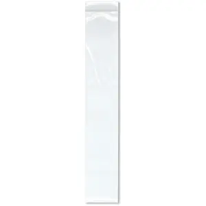 Plymor 2" x 12", 4 Mil Heavy Duty Zipper Reclosable Plastic Bags