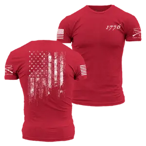 1776 Flag T-Shirt - Red