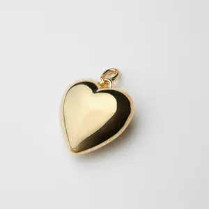 Big Puffy Heart Charm