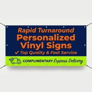 Custom Vinyl Banner - Free Overnight Shipping - GoTo Prints
