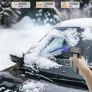 5-in-1 Kit Portable 2-in-1 Air Duster Vacuum Blower, 90000RPM High Speed Turbo Fan, Cordless Dust Cleaner for Car Home Camping Electronics