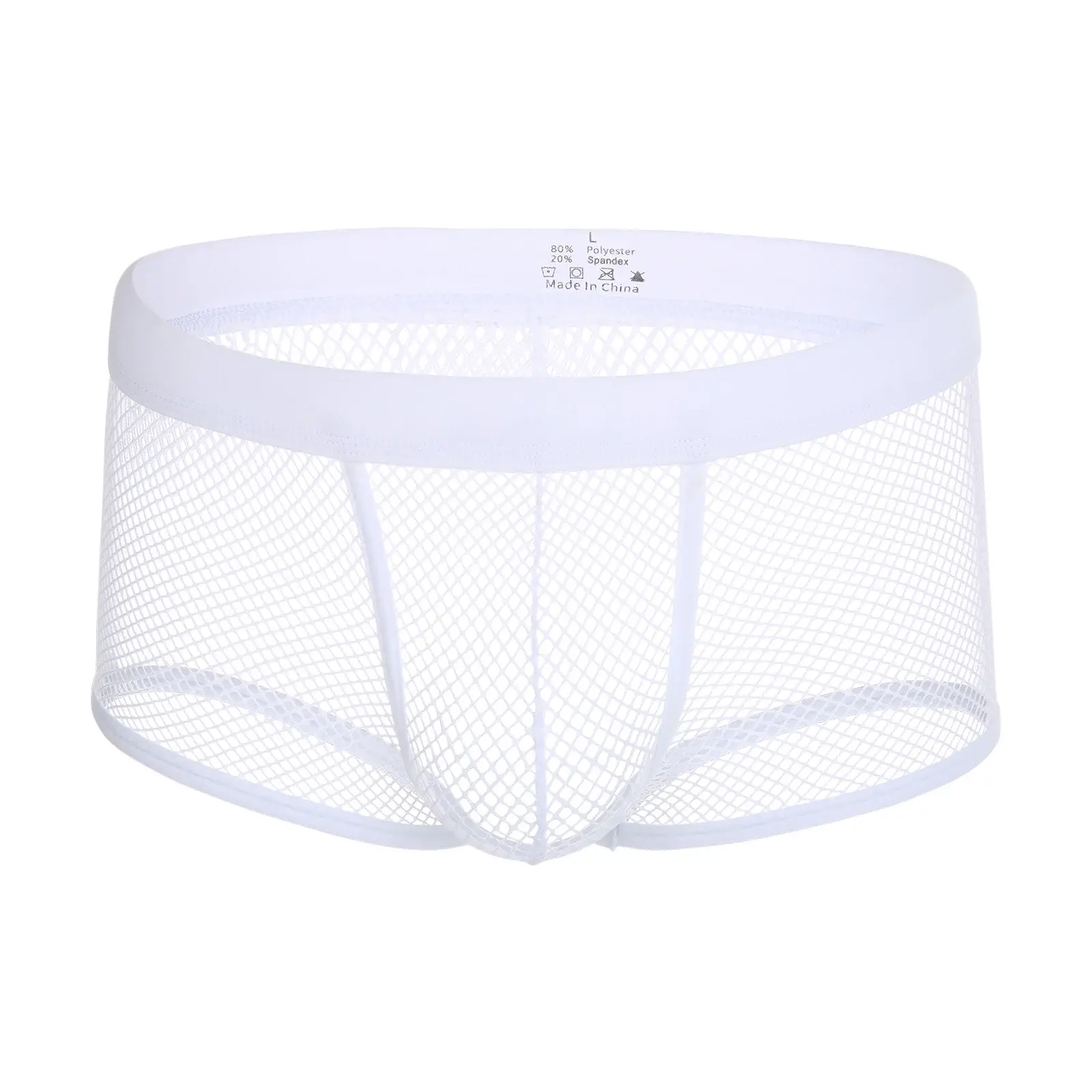 Sexy Mesh Boxer Men Underwear See through Panties Transparent Low Waist Nightwear Boxer Shorts Boxershorts Underpants CLEVER-MENMODE