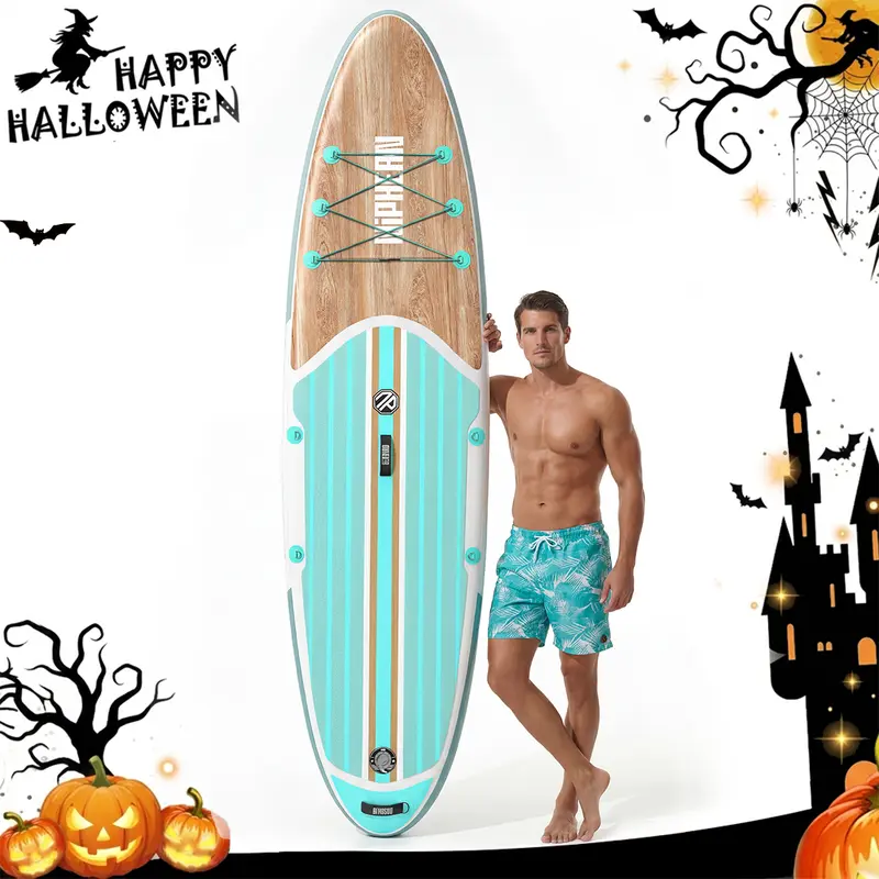 Niphean 10'6" Inflatable Stand Up Paddle Board with Anti-Slip EVA Deck & Full SUP Accessories – for Men, Women, Adults & Youth, All Skill Levels for Training & Recreation