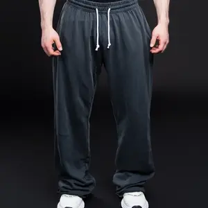 EKKO Terry Fleece 100% Cotton Raw Hem Sweatpants 365 GSM