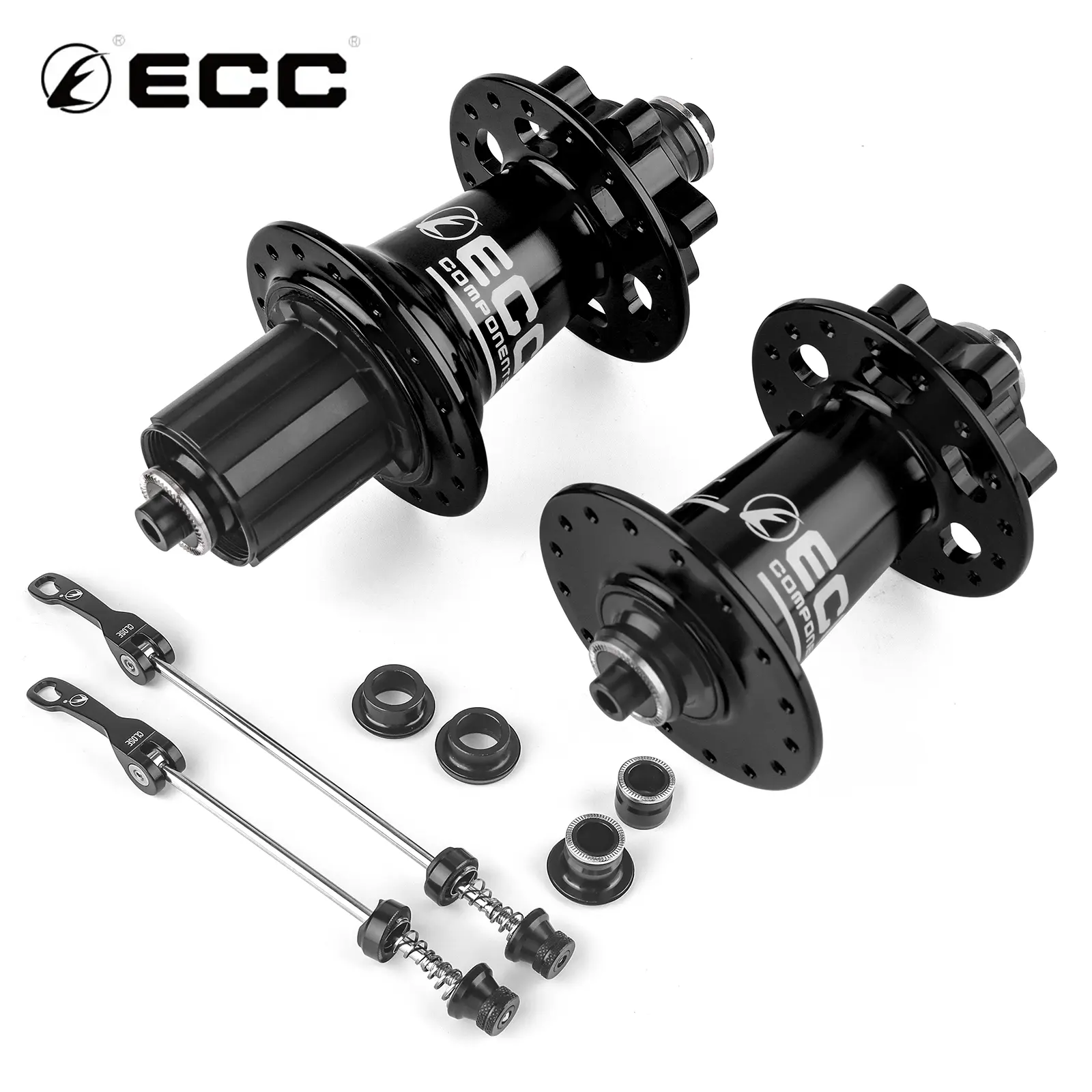 ECC Bicycle Hub E601 Bicycle Hubs 32 Holes Mtb Hub 6 Claws 4 Bearings 36T Lubricated Aluminum Alloy HG XD MS Freehub Hub