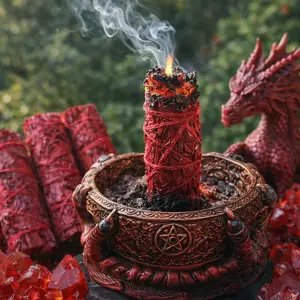 Dragon’s Blood Sage Smudge Stick – Energy Cleansing Incense