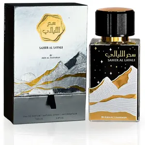 Ard Al Zaafaran Saher Al Layali Eau de Parfum Spray for Men, 3.4 Ounce