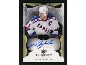 2014 Upper Deck Exquisite Collection #11 Mark Messier Auto /25