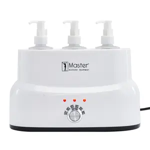 Three Bottle Massage Oil Warmer Includes 3 Bottles - Master Massage